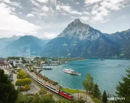 Gotthard Panorama Express, Flüelen